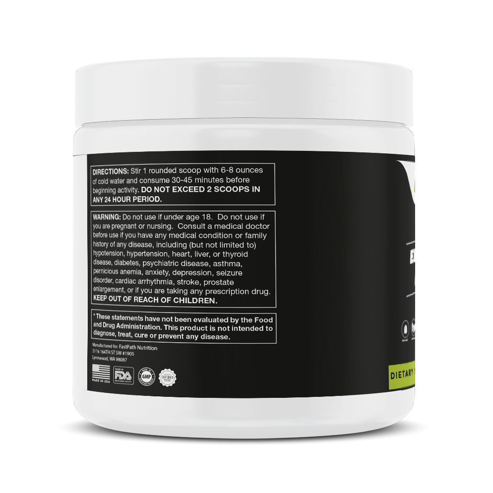 Energy & Focus Lemonade, 214g/7.25g serv./30 serv.