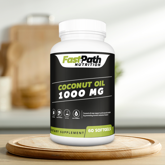Organic Coconut Oil 1000mg, 1 serv. sz