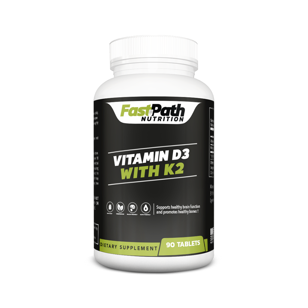 Vitamin D3 with K2, 1-3 serv. sz