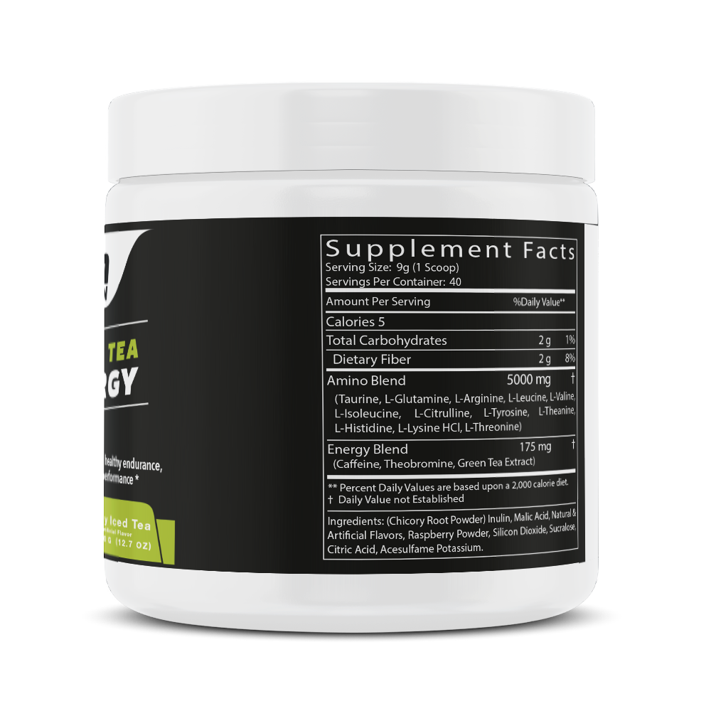 Raspberry Iced Tea Amino Energy, 360g/9g serv./40 serv.