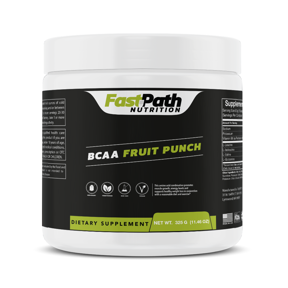 BCAA Fruit Punch, 325g/50 serv.