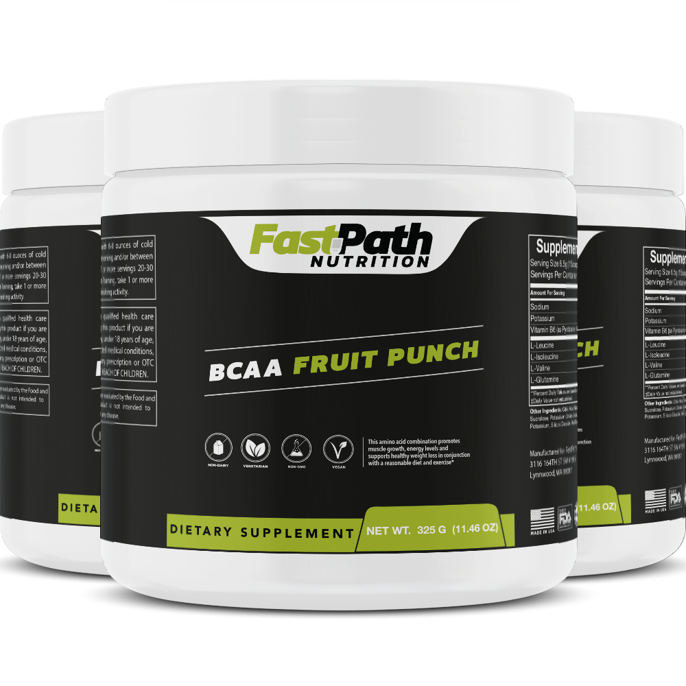 BCAA Fruit Punch, 325g/50 serv.