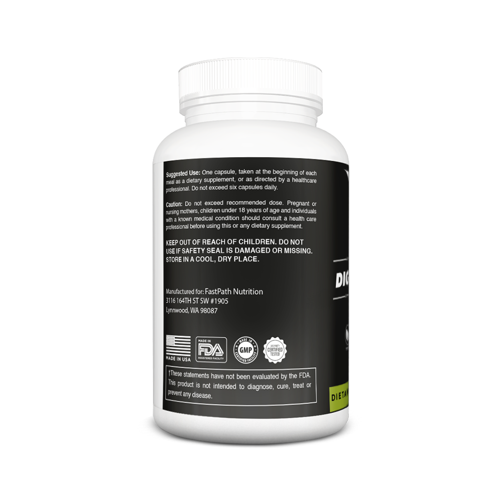 Digestive Enzymes, 1 serv. sz